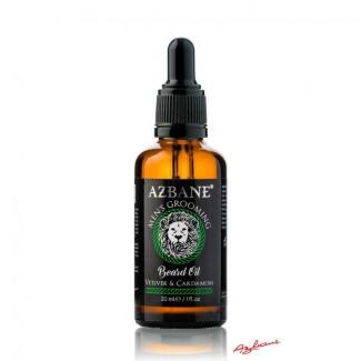 Azbane Vetiver & Cardamon Beard Oil (30 ml)