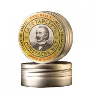 Captain Fawcett Booze & Baccy Moustache Wax